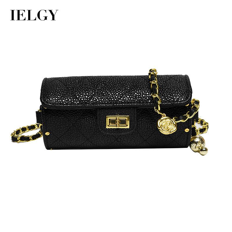 IELGY Túi Đeo Vai Hình Trụ Màu Sắc Thời Trang Cao Cấp Cho Nữ