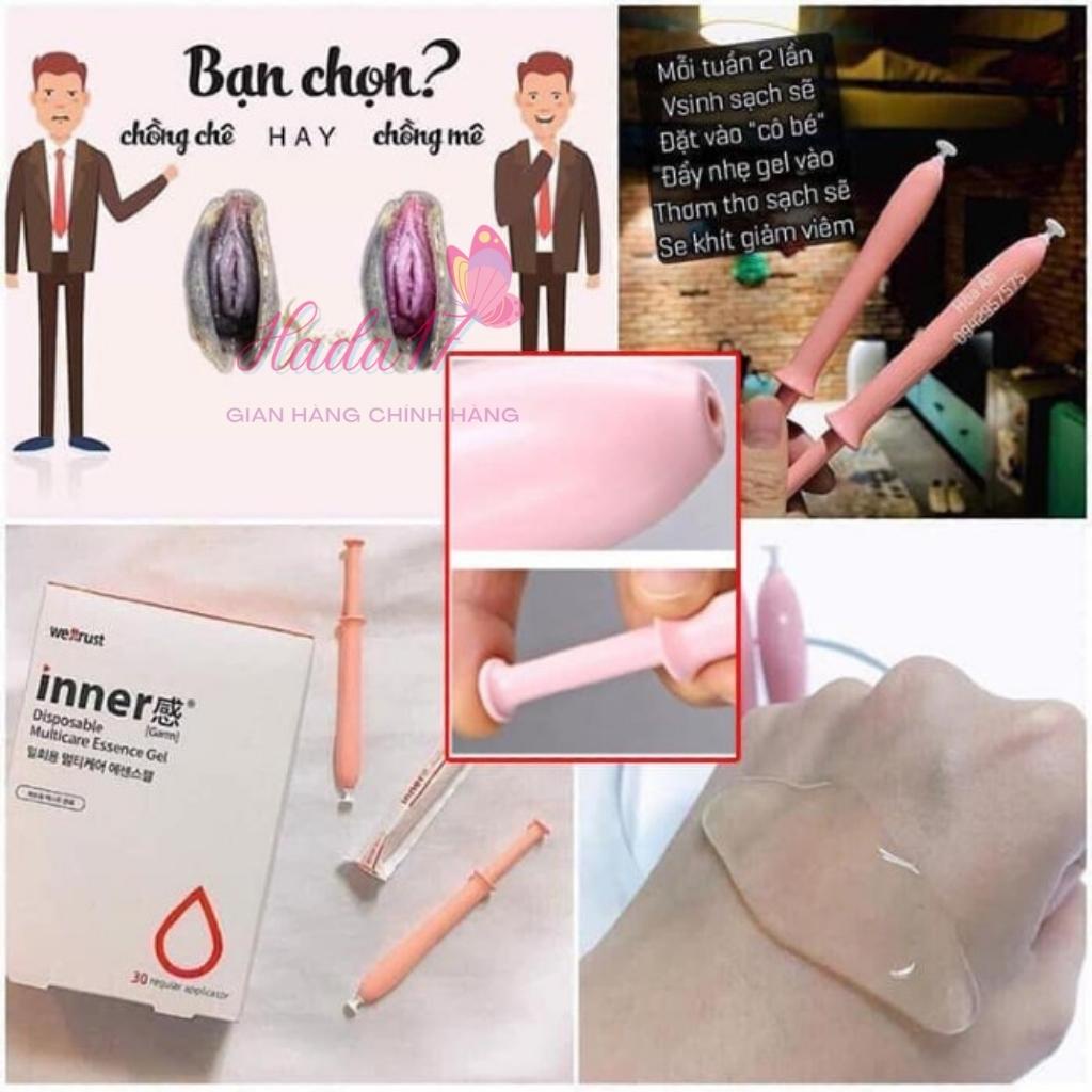 Đũa Thần Inner Gel Vệ Sinh Phụ Nữ Hàn Quốc Làm Sạch Se Khít Làm Hồng Vùng Kín