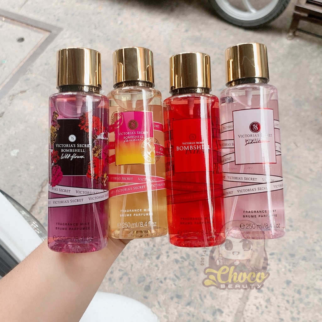 Xịt thơm toàn thân Bodymist Victoria's Secret 250ml Bombshell