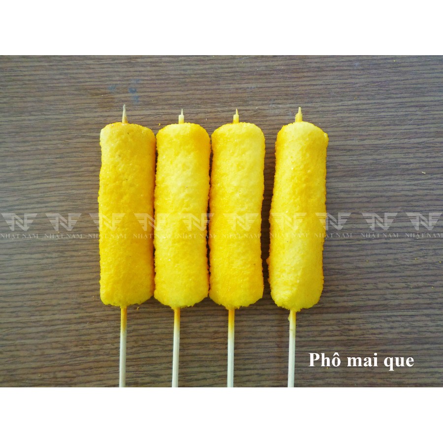 Phô mai que _ Mô hình xiên que bằng nhựa
