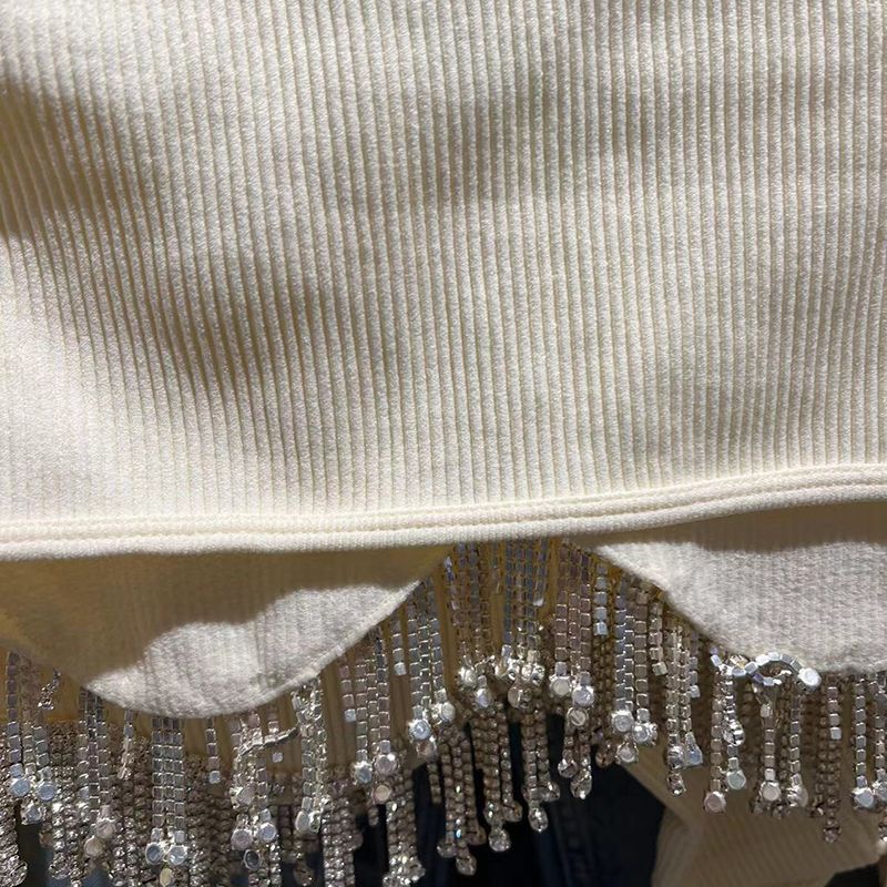 Áo croptop đính đá ZR