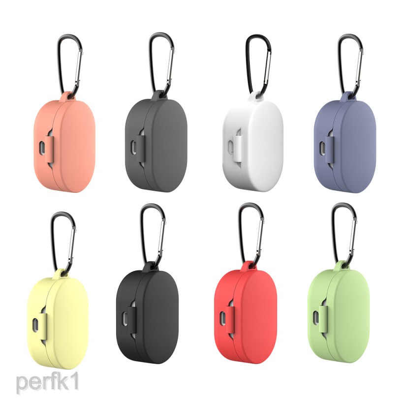 Vỏ bảo vệ hộp sạc bằng silicon mềm cho tai nghe Bluetooth không dây Xiaomi Redmi AirDots