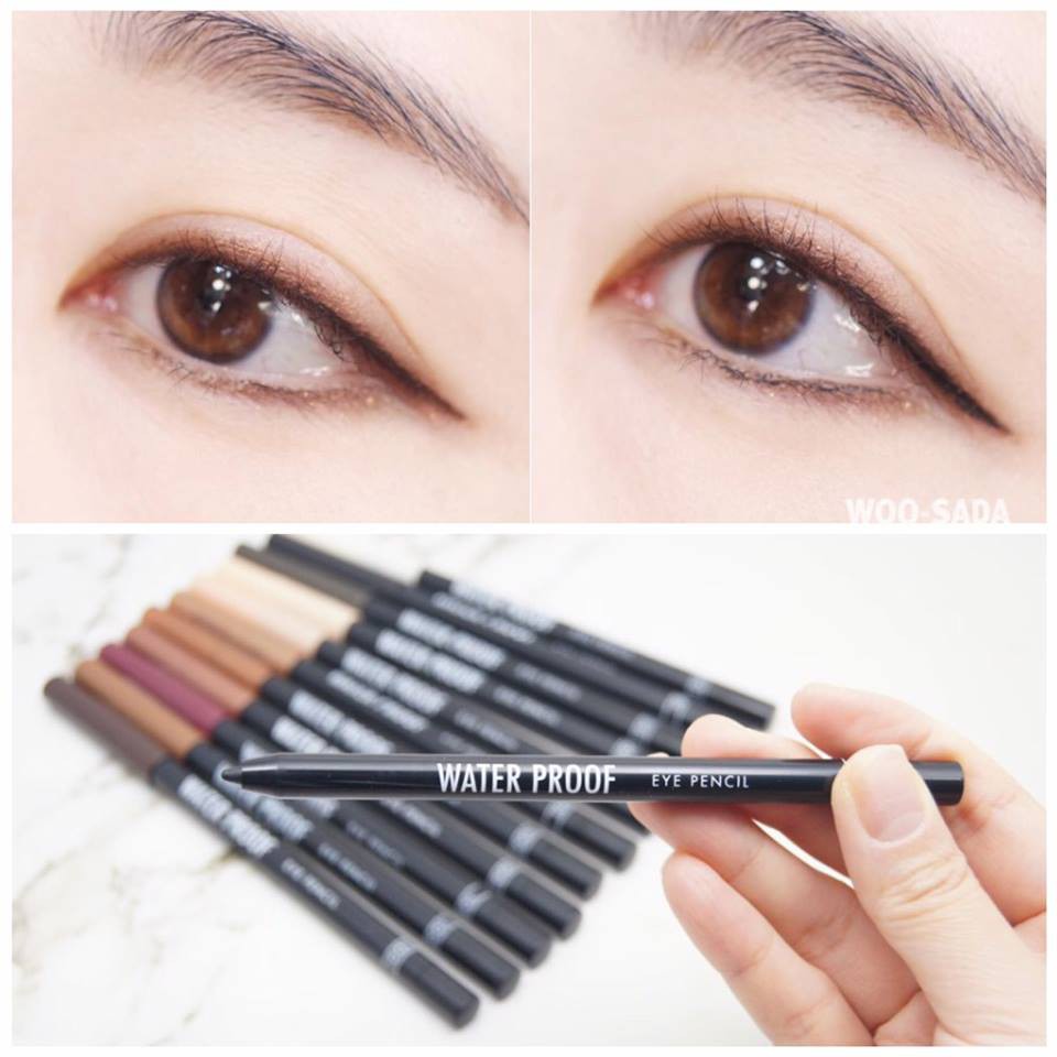 Káº¿t quáº£ hÃ¬nh áº£nh cho Káº» máº¯t Aritaum Idol Waterproof Eye Pencil No.01