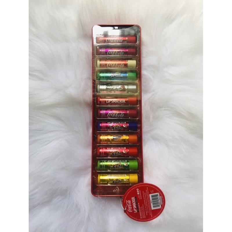 Son dưỡng Lip smacker coca cola Hộp 12 cây