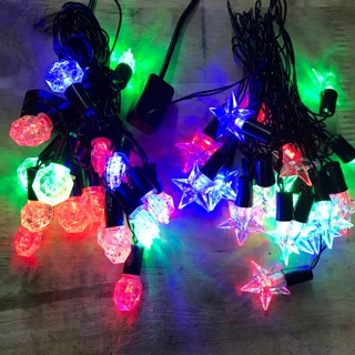 Chớp Led Đủ Màu Dây Đen 5M