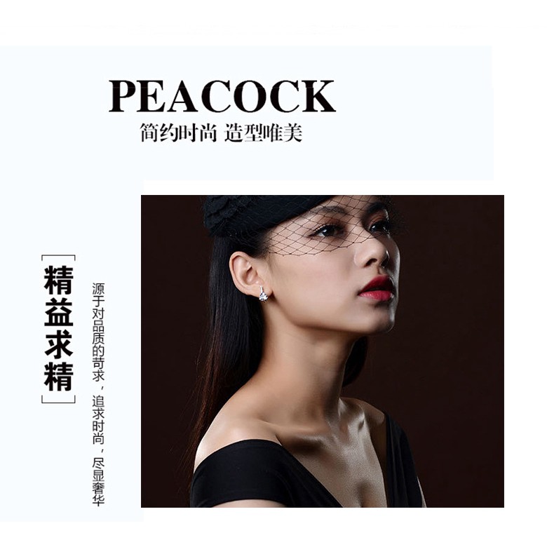 Khuyên Tai Nữ Đính Ngọc Thời Trang Hàn