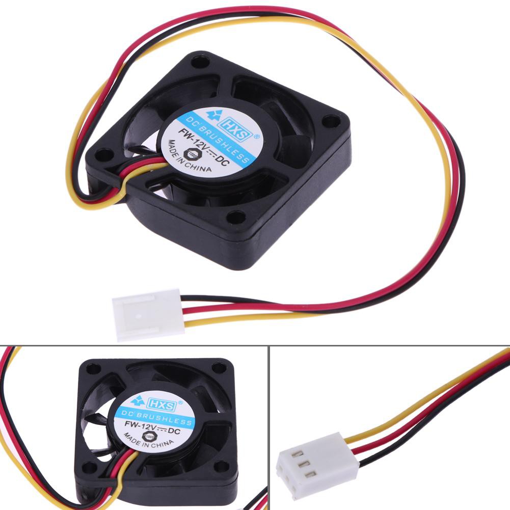 [rem]★3 Pin 40mm Computer CPU Cooler Cooling Fan PC 4cm 40x40x10mm DC 12V