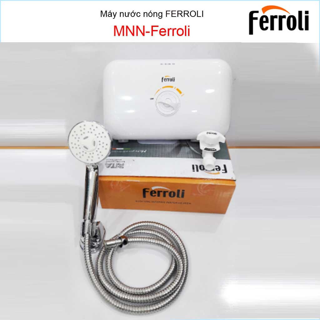 Bình nóng lạnh trực tiếp Ferroli RITA FS - 4.5TE, chống giật