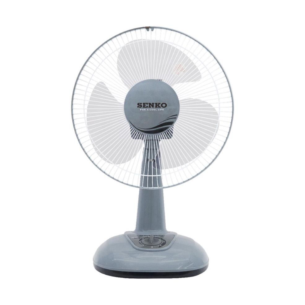 Quạt điện Senko để bàn tiện lợi cao cấp B1213 màu ngẫu nhiên - Hàng Chính Hãng