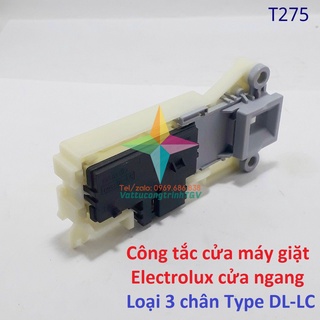 Công tắc cửa 3 chân kiểu DL-LC cho Máy giặt Electrolux EWF 85752-85742-10742-10842EWF 85752-85742-10742-10842 -EWF8555