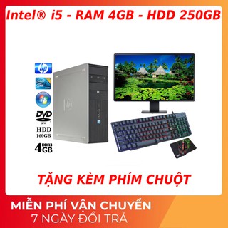 Trọn bộ máy tính nhập khẩu HP Compaq DC7900 với cấu hình CPU Intel® Core™2Dou