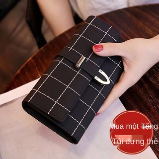 Ví nữ dáng dài nữ phiên bản hàn quốc dễ thương, đại lượng thay đổi, ví nữ kiểu dáng phù hợp, túi clutch, túi đựng điện t