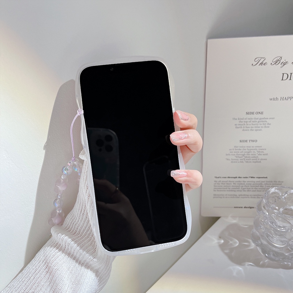 Ốp lưng iphone Ốp Điện Thoại Họa Tiết Graffiti Hai Chiều Kèm Dây Đeo Cho iphone13 12promax 13 Xs 8p/Promax/X/Xs/13/Pro/Max Dinuo case