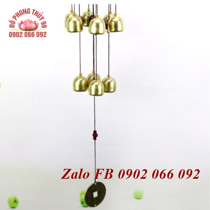Chuông gió phong thủy may mắn MT510