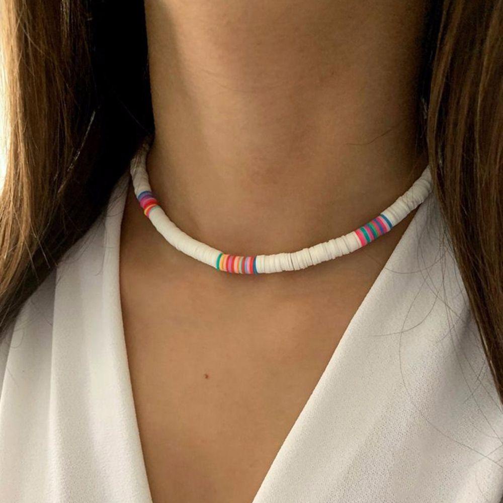 Vòng Cổ Xỏ Hạt Nhiều Màu Phong Cách Bohemian