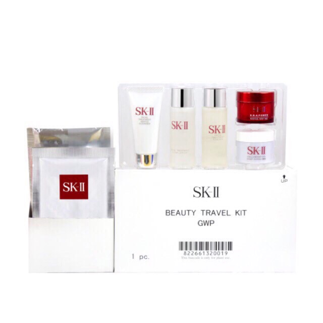 Bộ Dưỡng Trắng Da Sét 6 SK II Mini Facial Nhật Bản