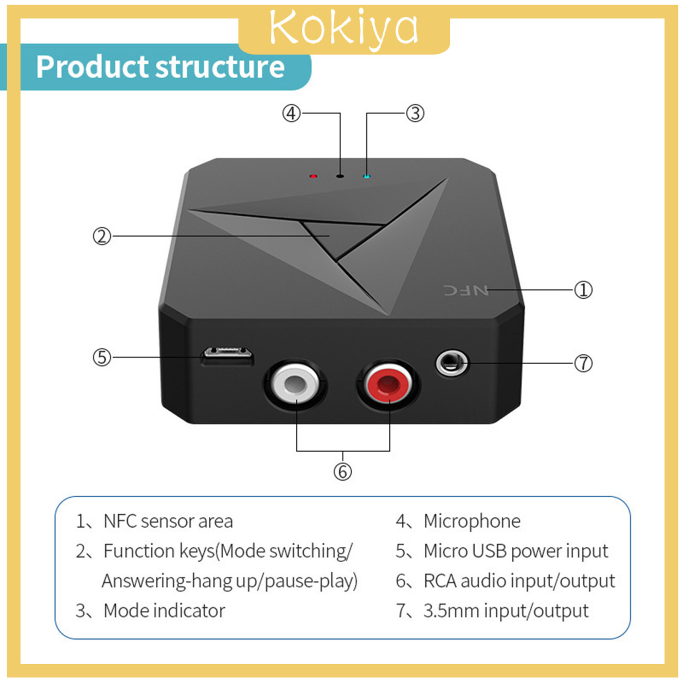 Bộ Thu Phát Tín Hiệu Bluetooth Kokaya Advanced 2 Trong 1 | BigBuy360 - bigbuy360.vn