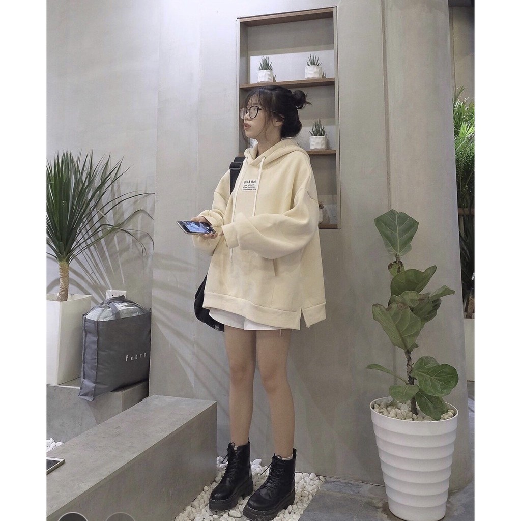 Áo Hoodie THIS & THAT XẺ TÀ Ulzzang Unisex 1hitshop | BigBuy360 - bigbuy360.vn