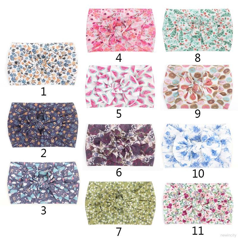 Băng đô nơ hoa dễ thương cho bé gái