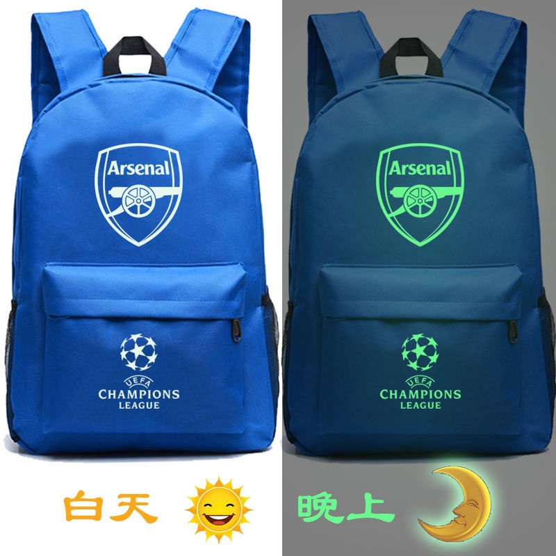 Ba Lô Đi Học In Logo Real Madrid Barcelona Paris Chelsea Manchester United Juve