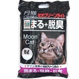 Cát Vệ Sinh Cho Mèo MOONCAT - Bịch 8L Vón Cục Nhanh, Khử Mùi - Nhiều Mùi Hương