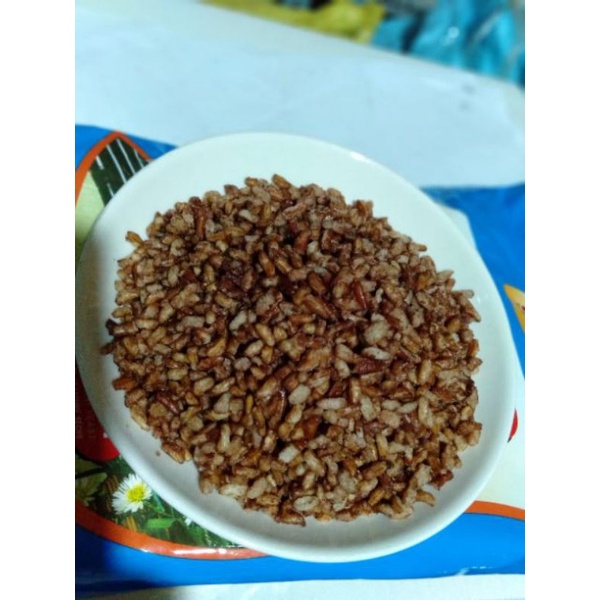 Gạo lứt sấy nguyên vị đóng túi zip