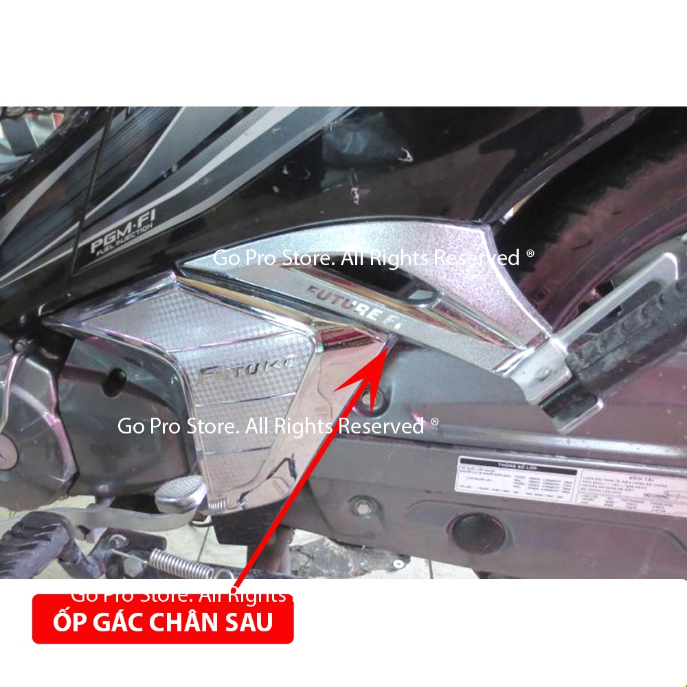 Bộ Ốp Gác Chân Sau FUTURE Nhựa Xi M34