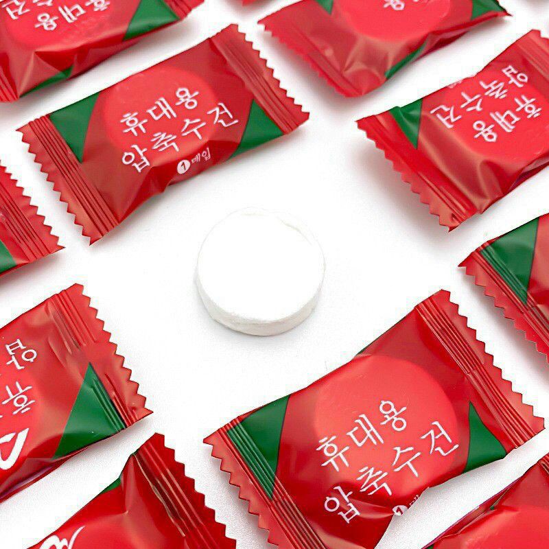 Gói 20 khăn nén hàn quốc du lịch tiện lợi,,,