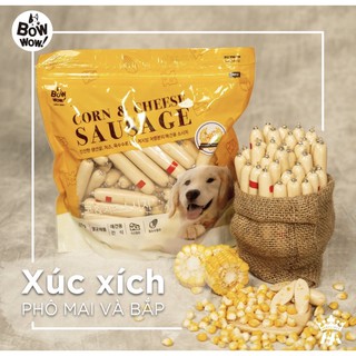 Combo 10 cây xúc xích bắp phô mai Hàn quốc cho cún cưng