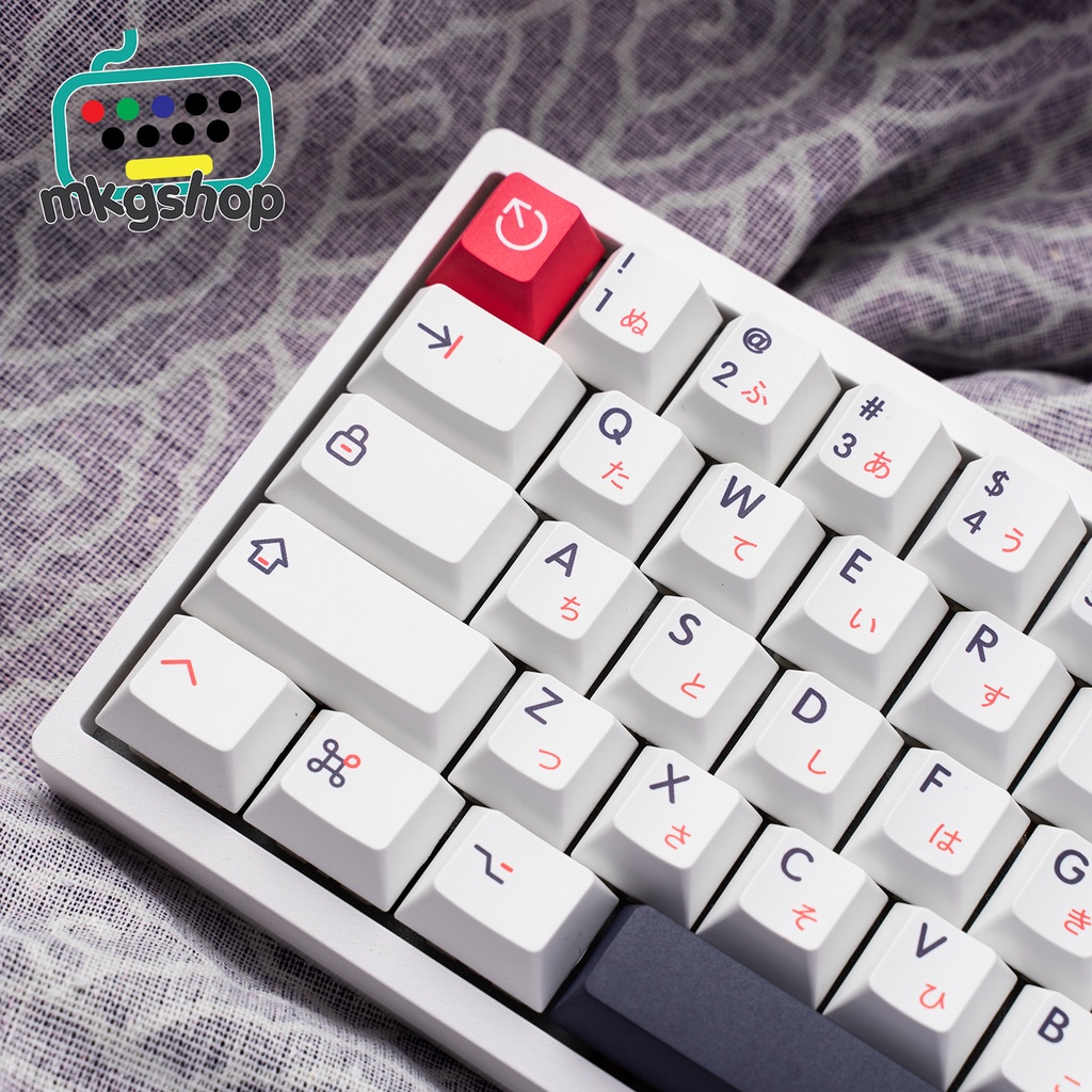 Bộ keycap Kon Momo PBT in nhiệt đẹp giá rẻ 148 nút