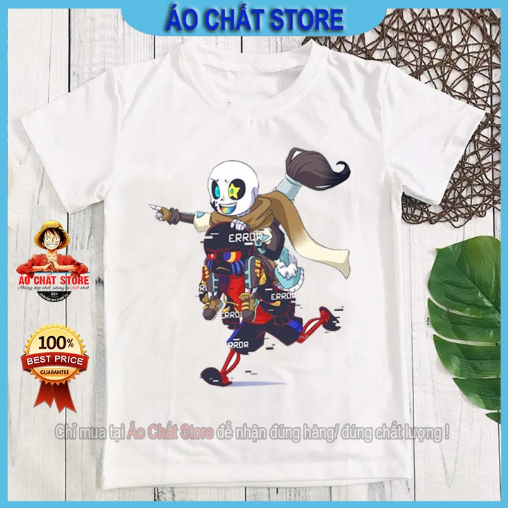 BST Áo thun Sans Undertale bé trai bé gái siêu độc nhiều mẫu S06 | Áo Among Us trẻ em đẹp | Áo Chất Store