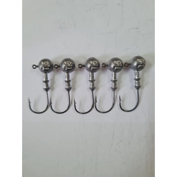 Combo 5/10 cái Lưỡi Jighead câu lure bằng thép 7.5g