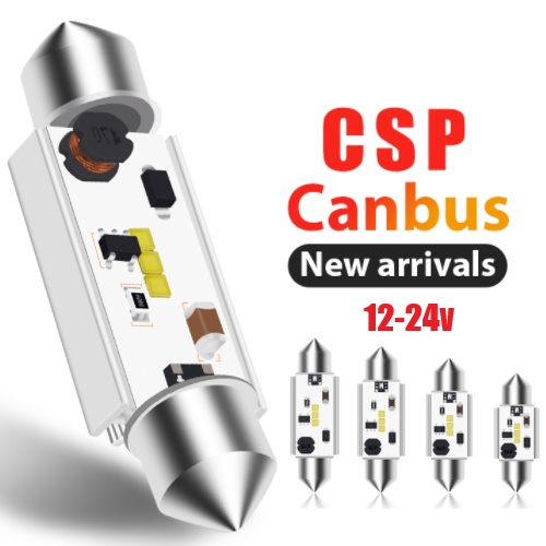 Đèn Led Kevanly C5W Festoon 12V-24V 31mm 36mm 39mm 41mm Cho Xe Hơi
