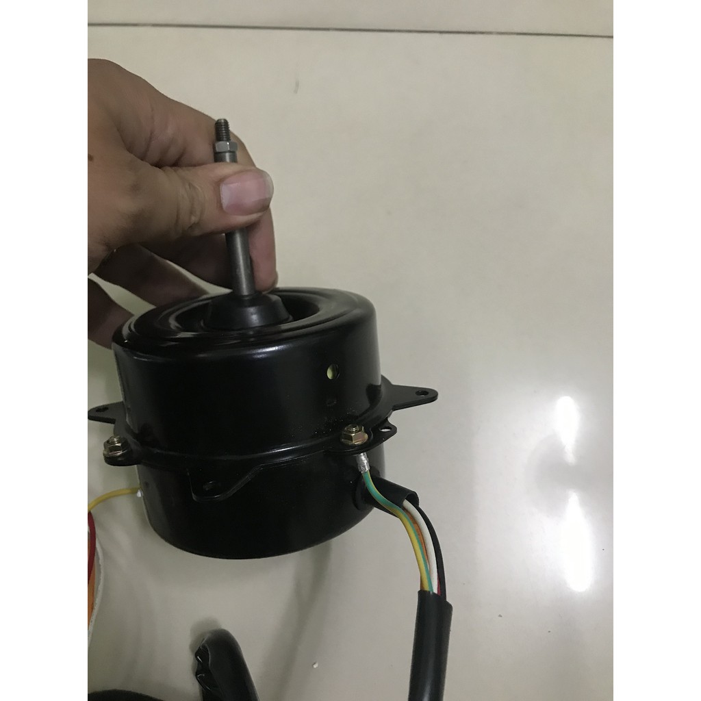 Motor quạt dàn nóng điều hòa, 36w, 5 dây, xuôi chiều / motor quạt đuôi nóng máy lạnh