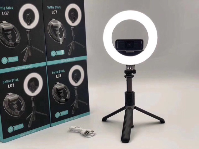 Gậy Chụp Ảnh Selfie Có Đèn Led 16cm Kết Nối Bluetooth | BigBuy360 - bigbuy360.vn
