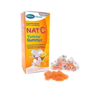 KẸO DẺO NAT C Yummy Gummy