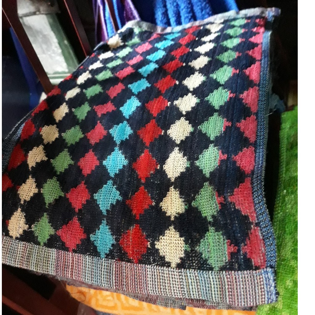 Khăn mặt- khăn lau thổ cẩm rẻ (combo 5 khăn)