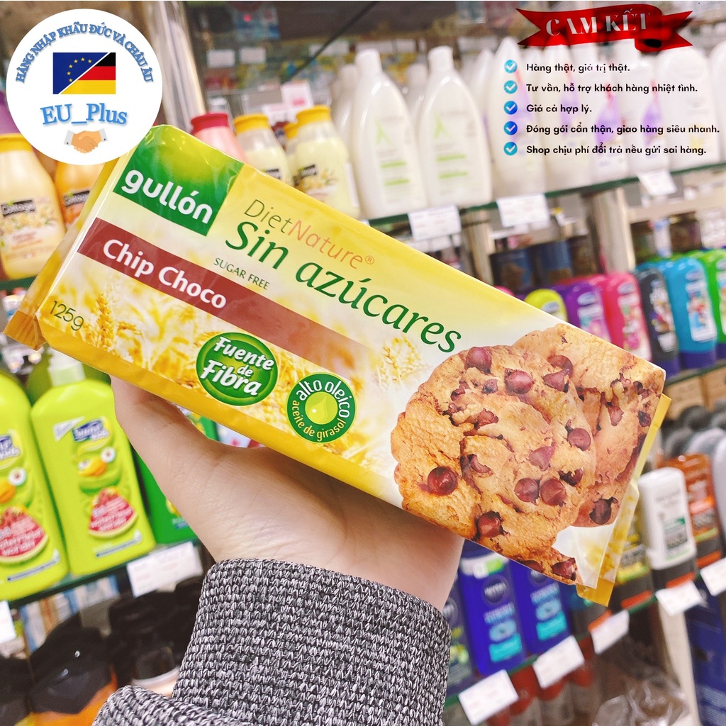 BÁNH COOKIES SOCOLA ĂN KIÊNG GULLON 125G