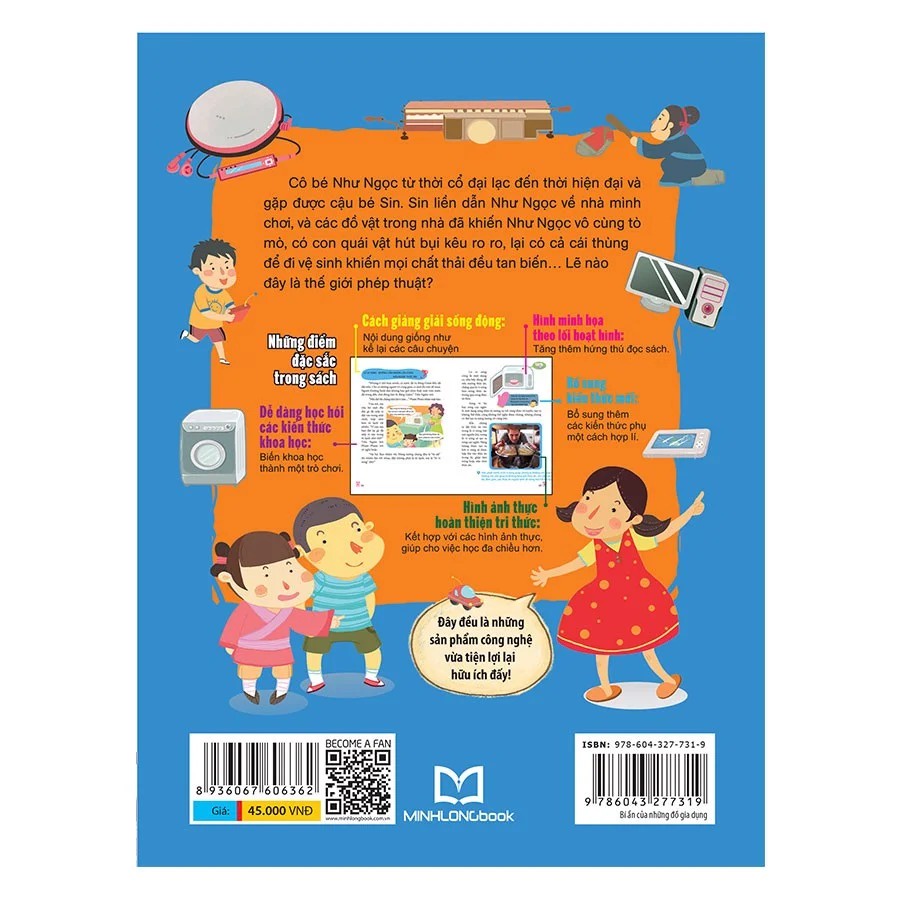 SÁCH - Khoa học thú vị - Bí ẩn của những đồ gia dụng - Các sản phẩm công nghệ trong cuộc sống