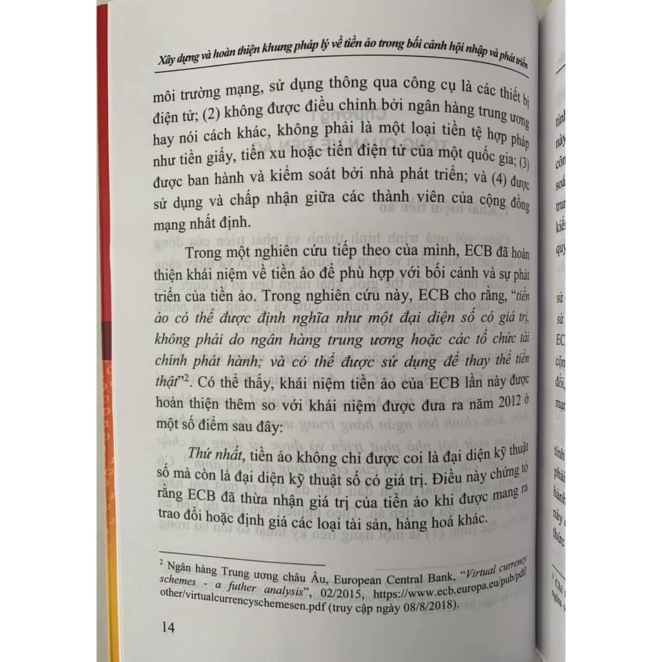 Sách - Xây dựng và hoàn thiện khung pháp lý về tiền ảo