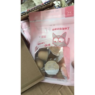 Viên pudding sữa dê