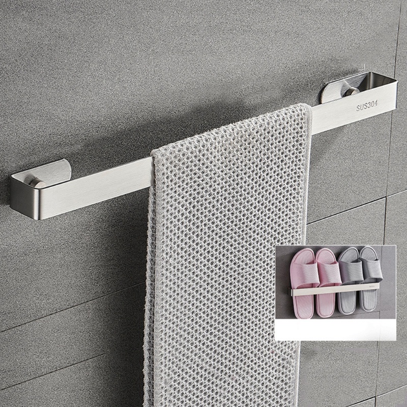 Giá Đỡ Khăn Tắm Gắn Tường Chống Nước Sắp Xếp Gọn Gàng Cho Nhà Tắm