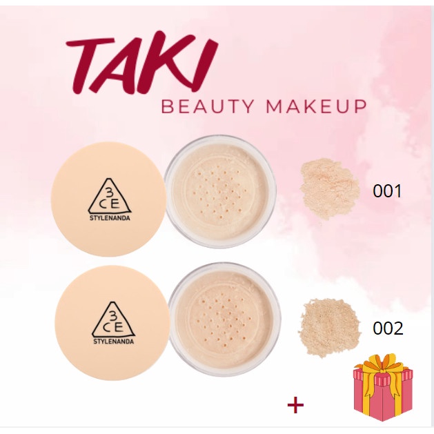 Phấn Bột 3CE Natural Finish Loose Powder 20g
