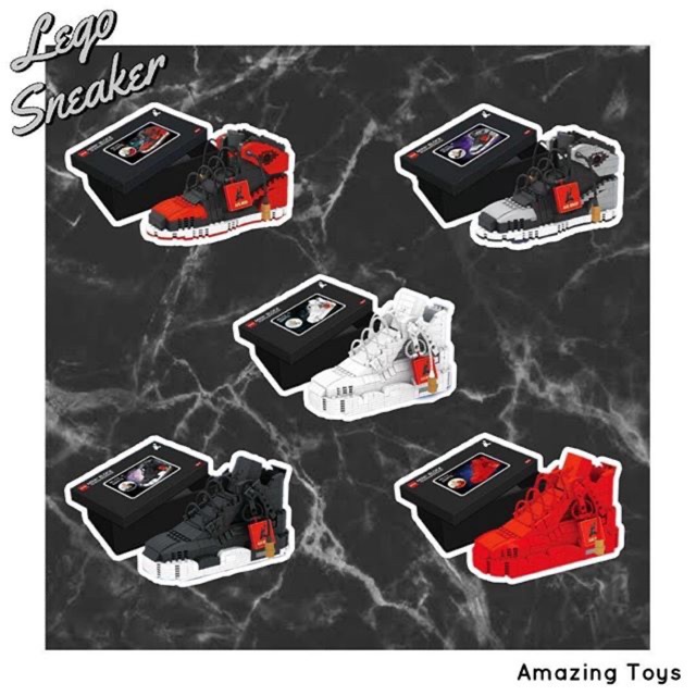 LEGO SNEAKER AIR JORDAN - Mô hình lắp ráp giày thể thao Jordan