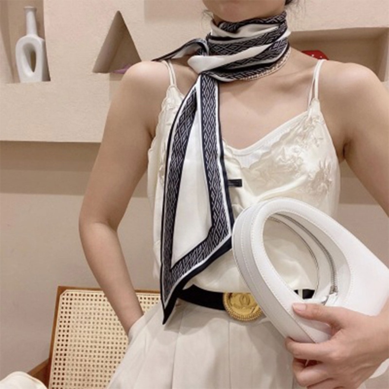 Khăn Choàng Cổ Bằng Lụa Thời Trang Dành Cho Nữ