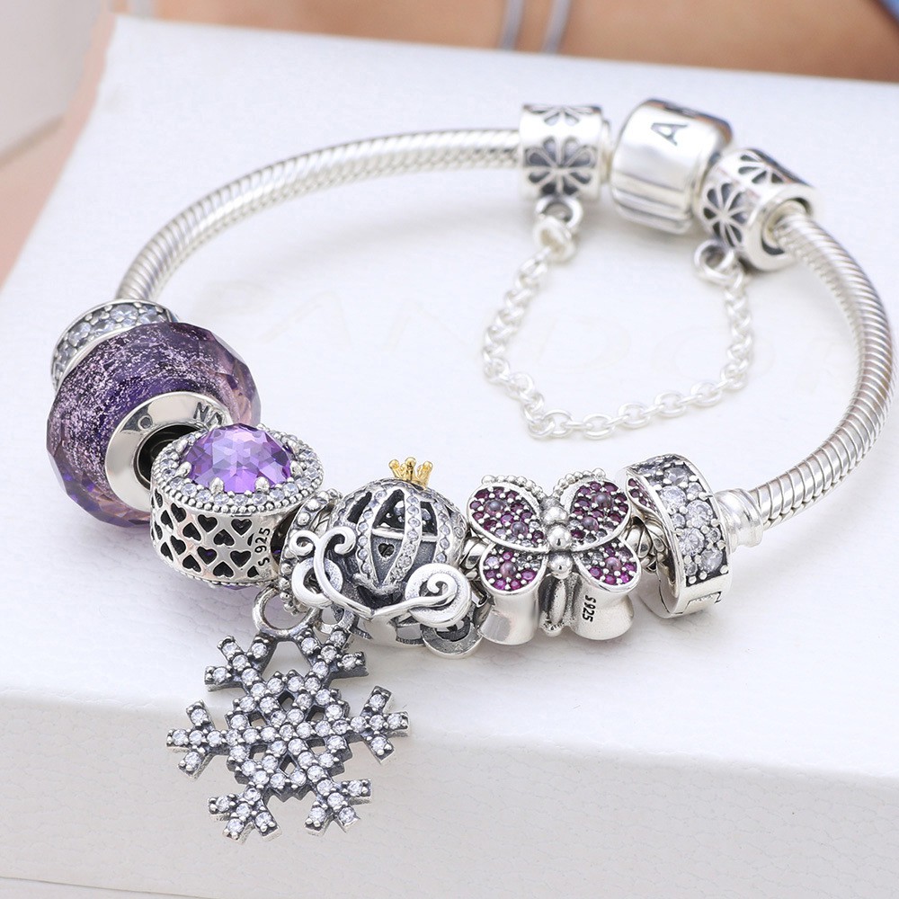 [Hàng cao cấp] Vòng Bạc S925 ALE Cao Cấp - Vòng Charm Bạc Chuẩn S925 - Mã sản phẩm VONGBAC_DN058