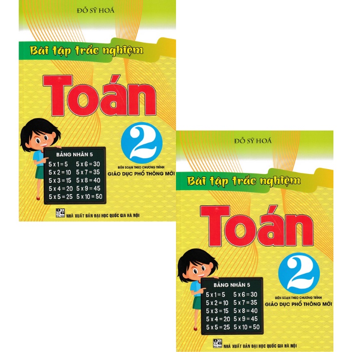 Sách - Bài Tập Trắc Nghiệm Toán 2 (Theo Chương Trình Giáo Dục Phổ Thông Mới)