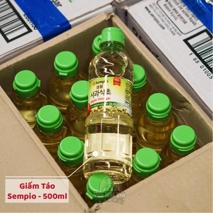 Giấm Táo Sempio Hàn Quốc Chai 500ml