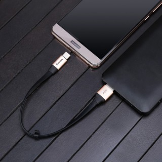 Cáp sạc nhanh dài 23cm cổng Type C hãng Baseus