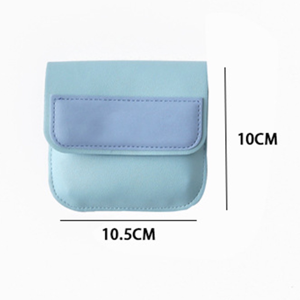 Ví Da Mini Mềm Đựng Tiền Xu / Thẻ / Tai Nghe Nhiều Màu Dành Cho Nam Nữ